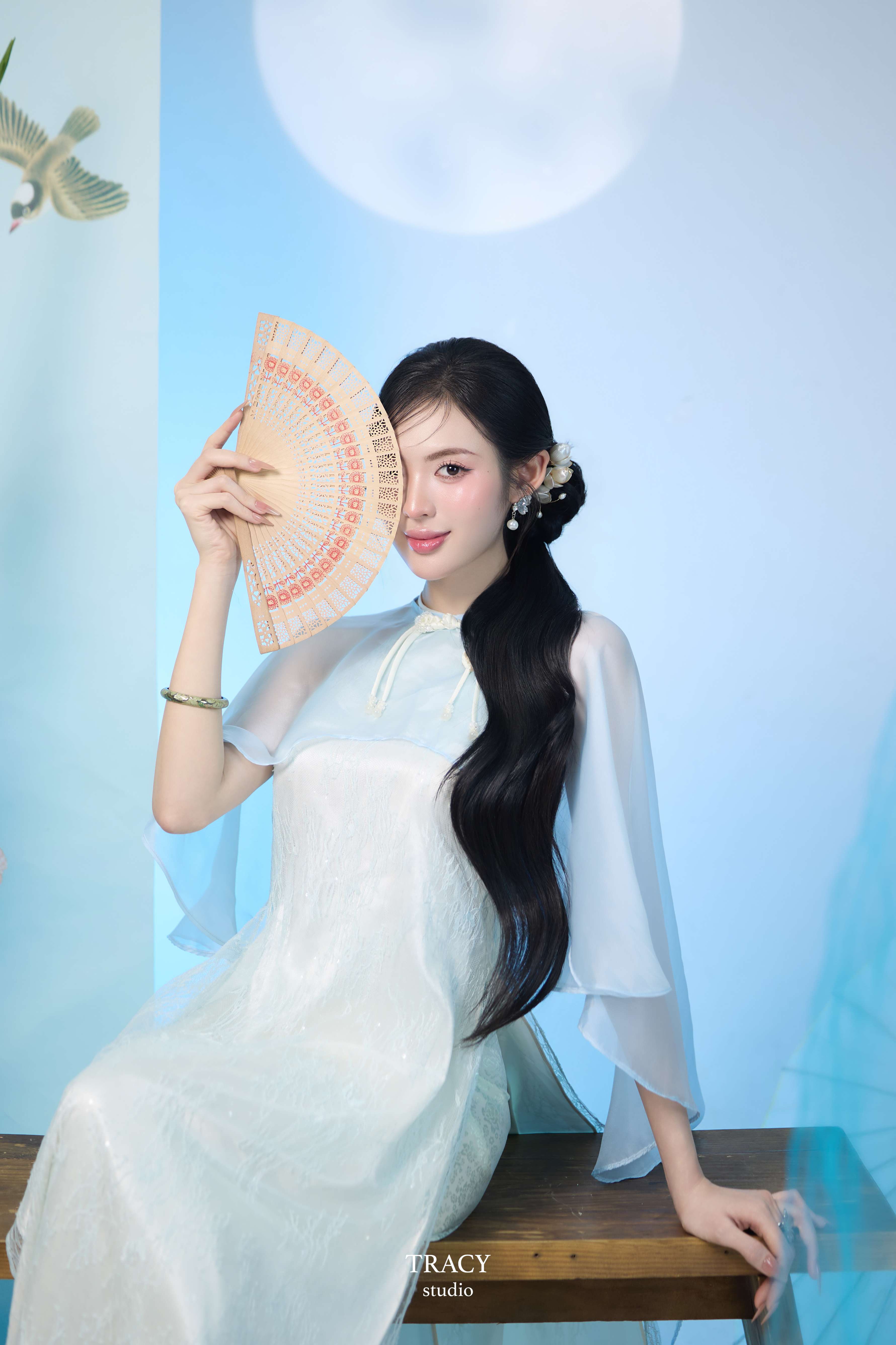 tracy studio chụp concept yếm thiên thanh